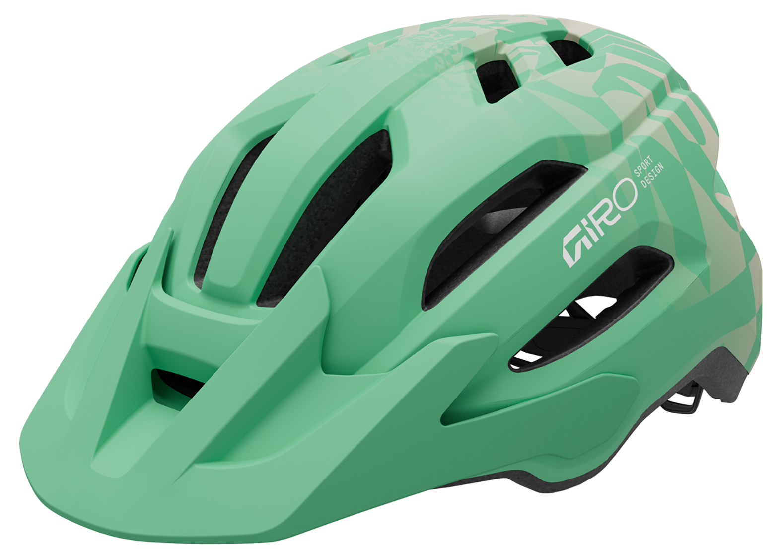 Giro Fixture Mips II Y Jugend-Helm matte green rush