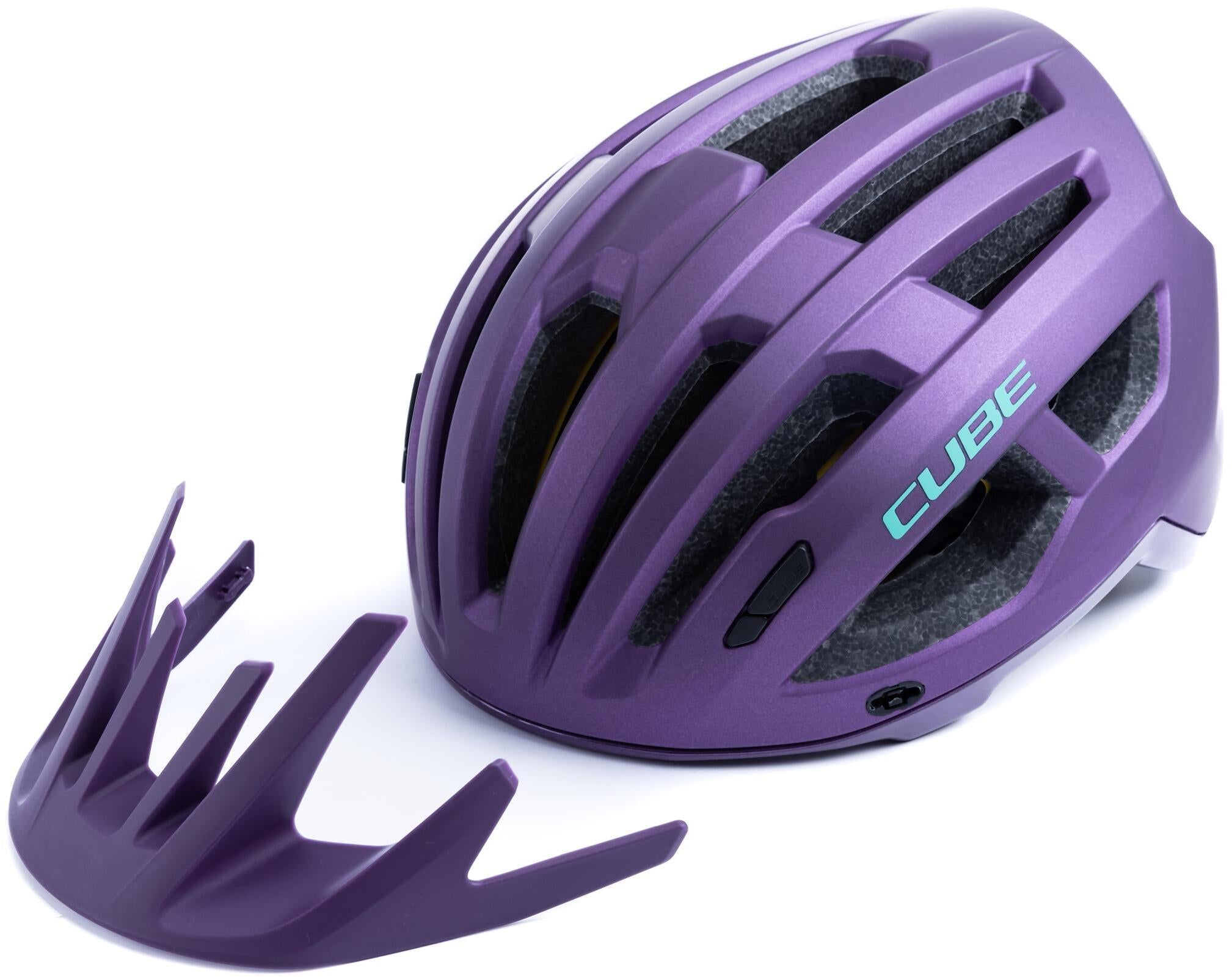 CUBE Helm OFFPATH purple
