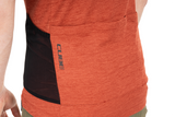 Cube GRAVEL Trikot Full Zip CARGO kurzarm red