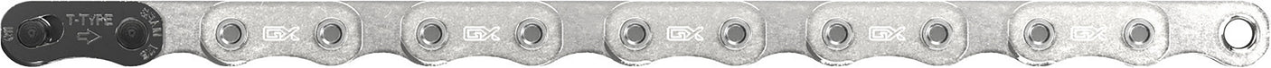 SRAM GX Eagle Transmission Kette inkl. PowerLock 12-fach 126 Kettenglieder schwarz