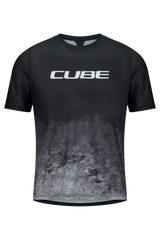Cube MTB Trikot Moonstone kurzarm black´n´grey
