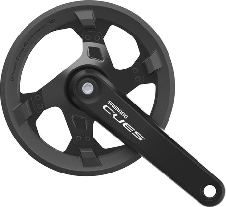 Shimano Cues FC-U4000-1 Kurbelgarnitur 9/10/11-fach 42Z mit Kettenschutz