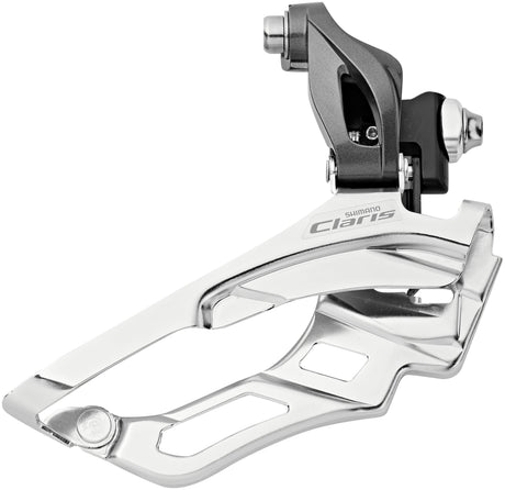 Shimano Claris FD-R2030 Umwerfer 3x8-fach Down Swing Anlöt silber/grau
