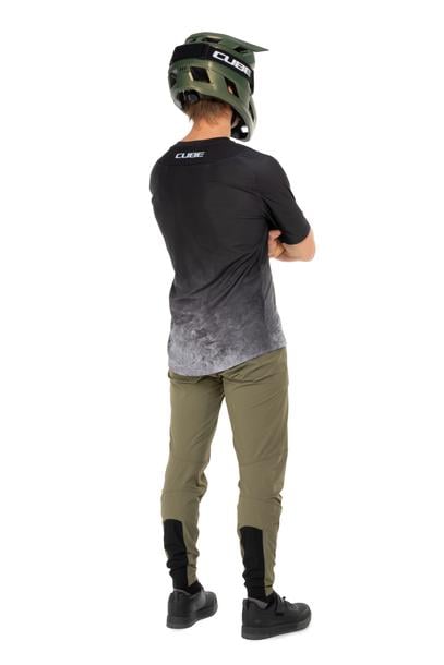 Cube MTB Trikot Moonstone kurzarm black´n´grey