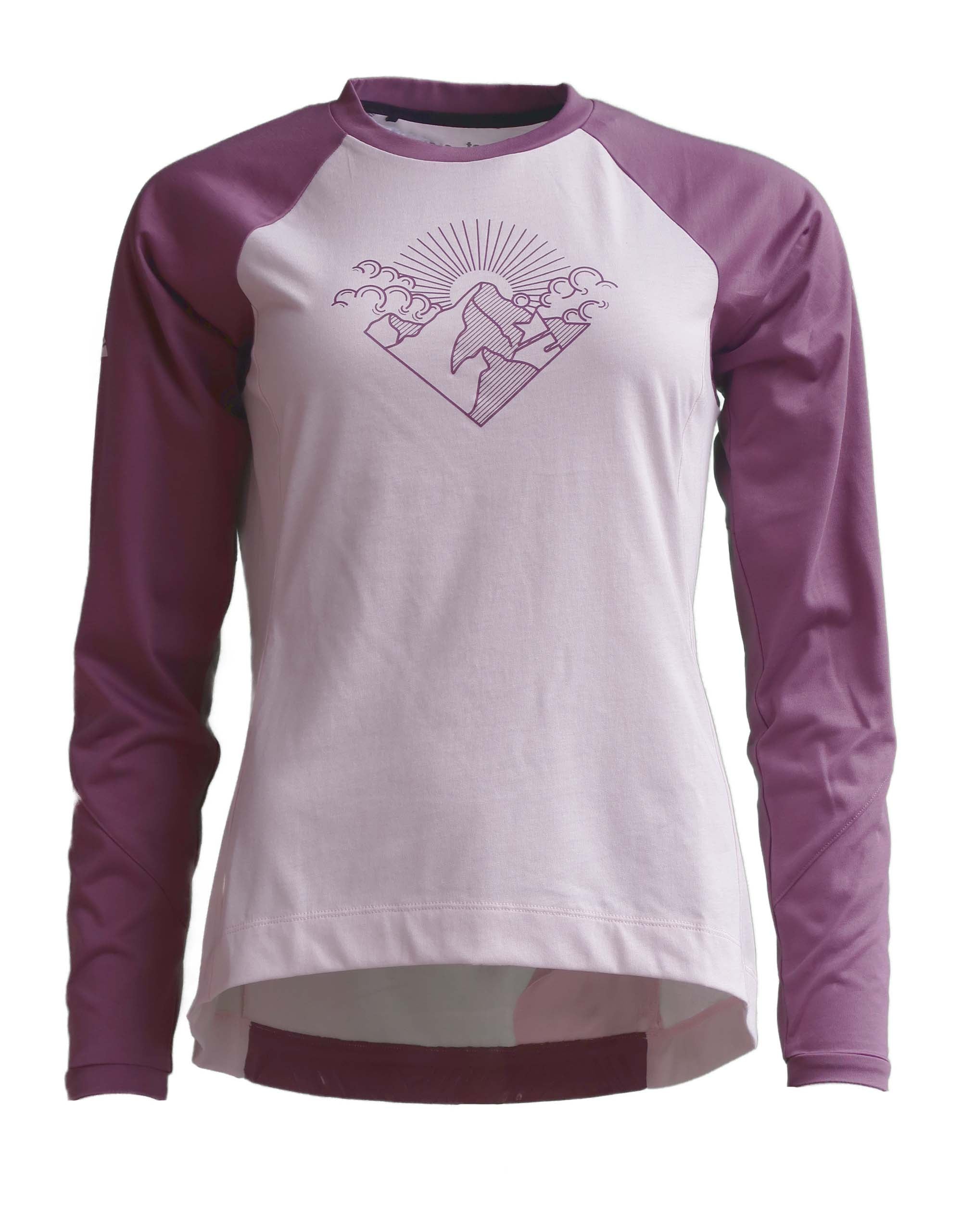 Zimtstern PureFlowz Shirt LS Wmns Lilac / BErry