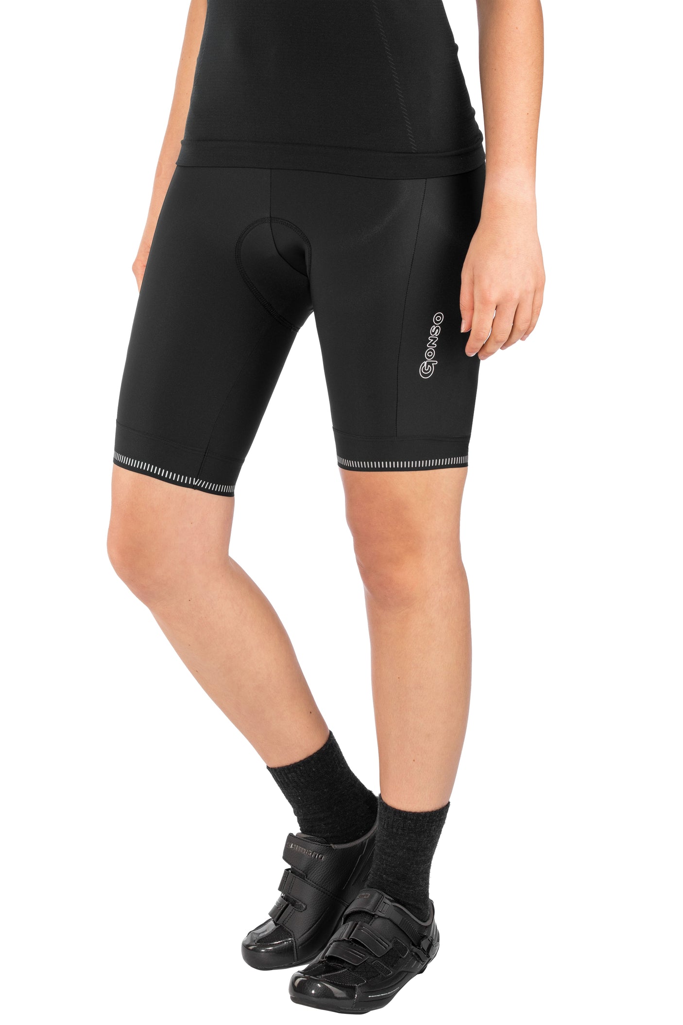 Gonso SITIVO Red W Shorts Damen black/fire