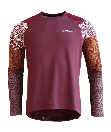 Zimtstern Braapz Shirt LS Men Windsor Wine