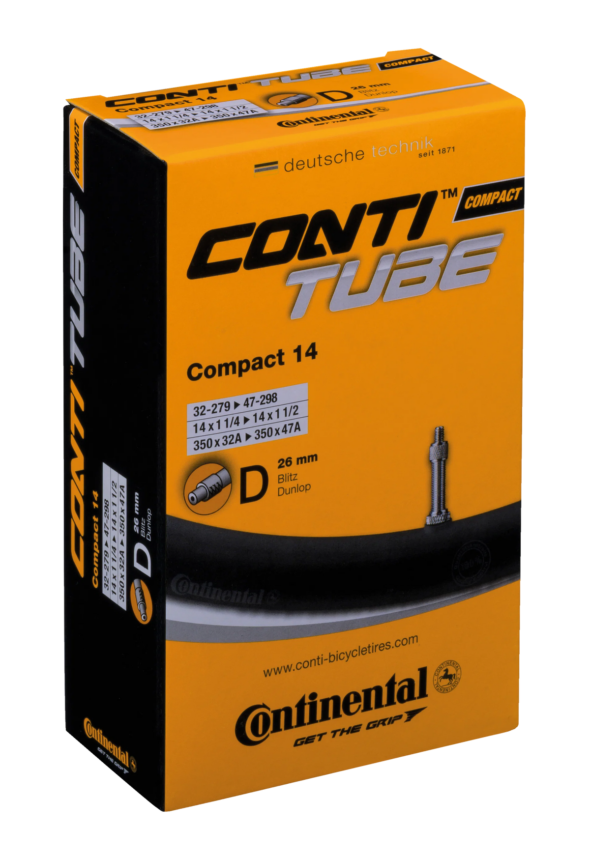 Continental Compact 14" Schlauch 32-47/279-298 DV
