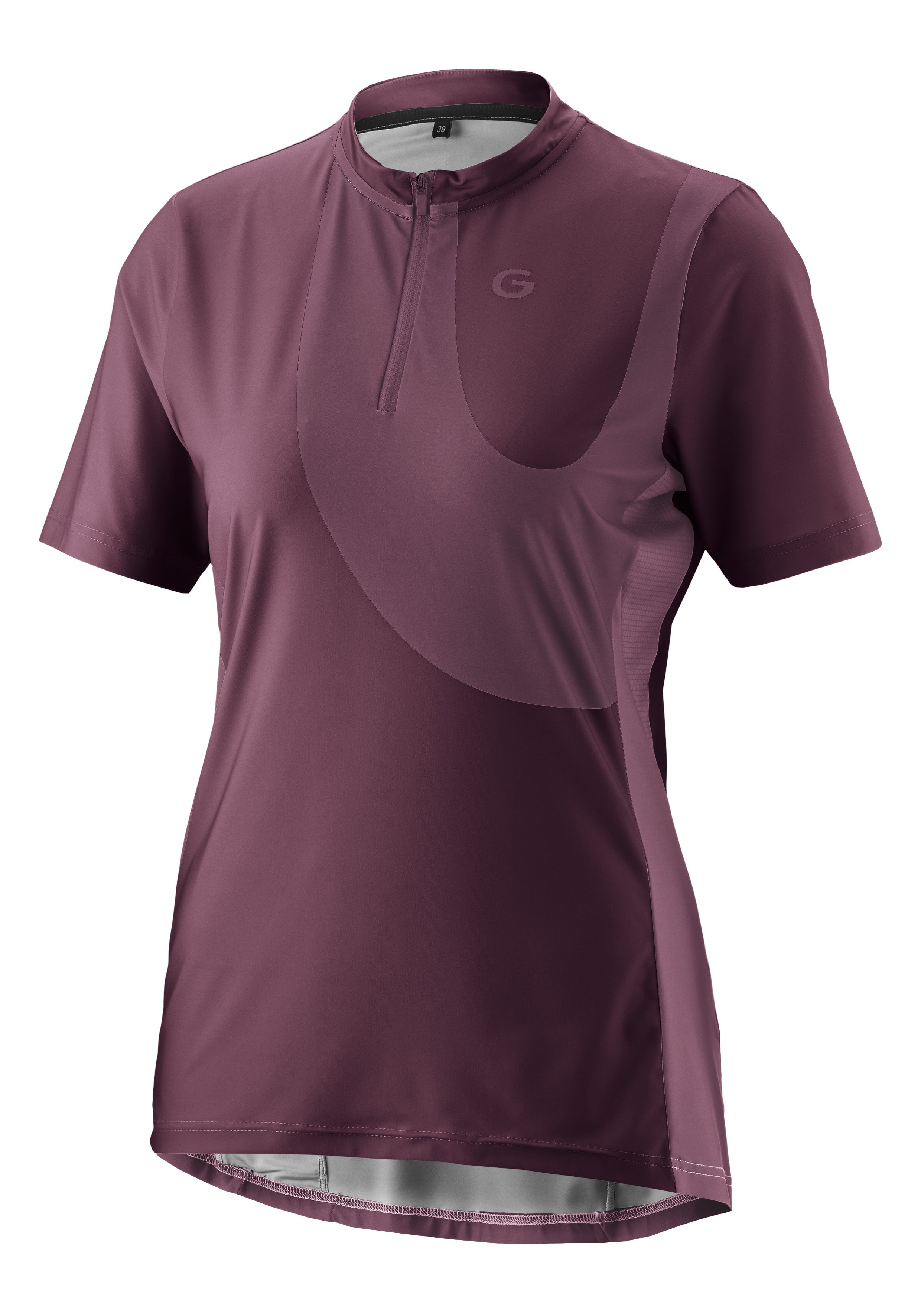 Gonso Adventure Jersey Halfzip Damen rich soil