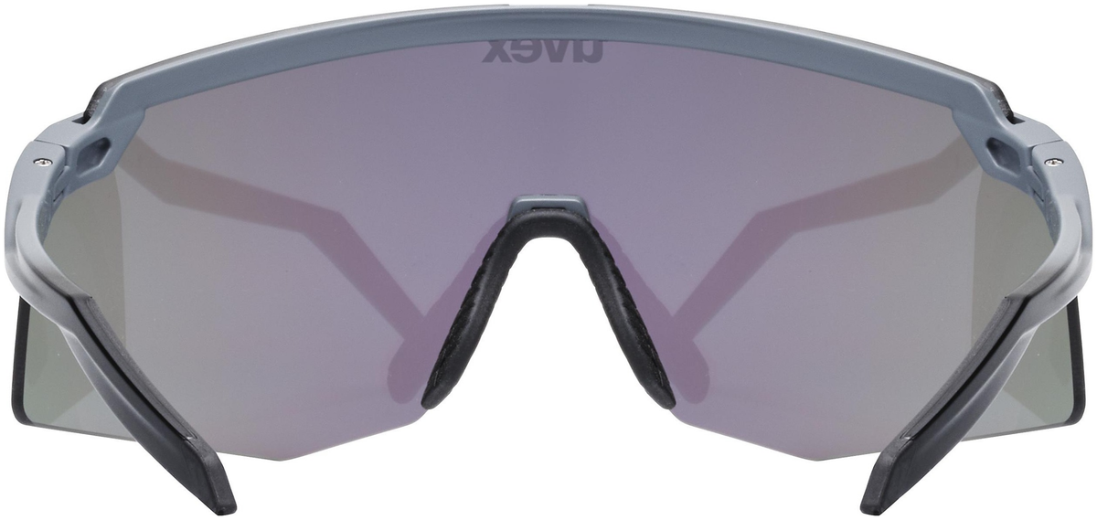 uvex Pace Stage Radbrille Grey Matt / Mirror Green