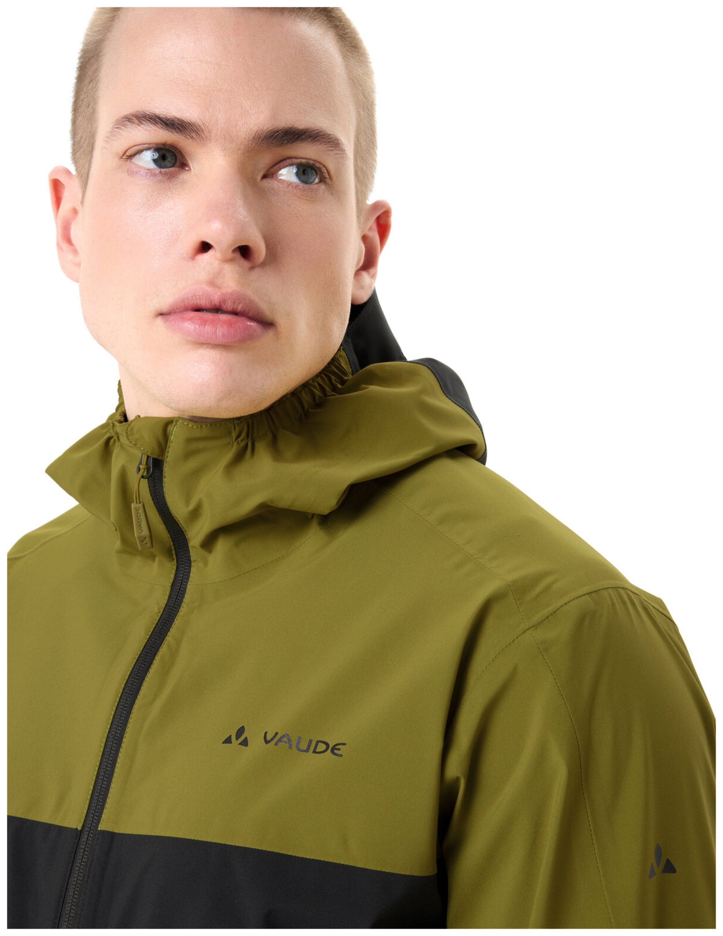 VAUDE Men's Moab Rain Jacket dark leaf