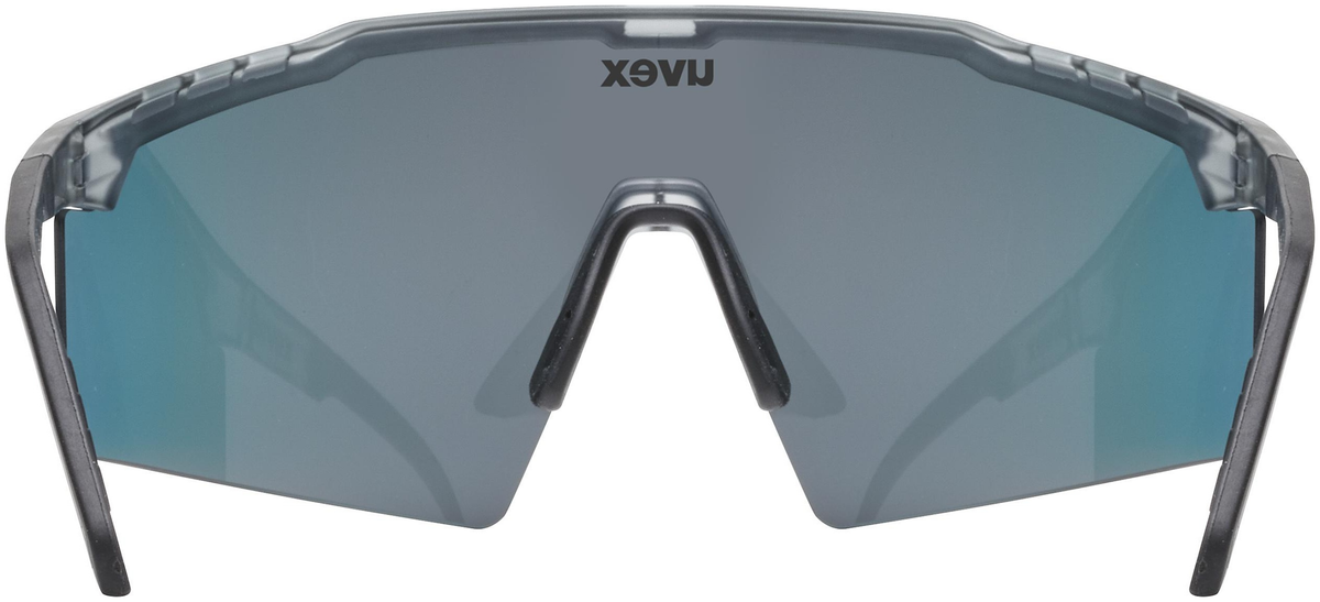 uvex Flowline Radbrille Smoke Mat / Mirror Red