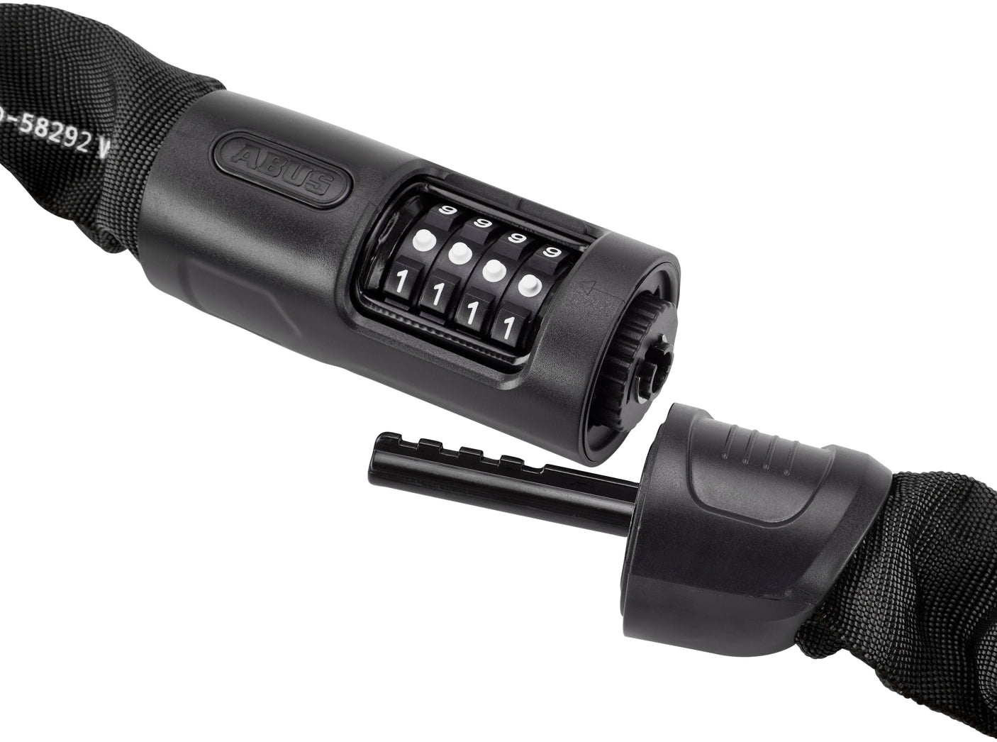 ABUS 8808C/85 Kettenschloss schwarz