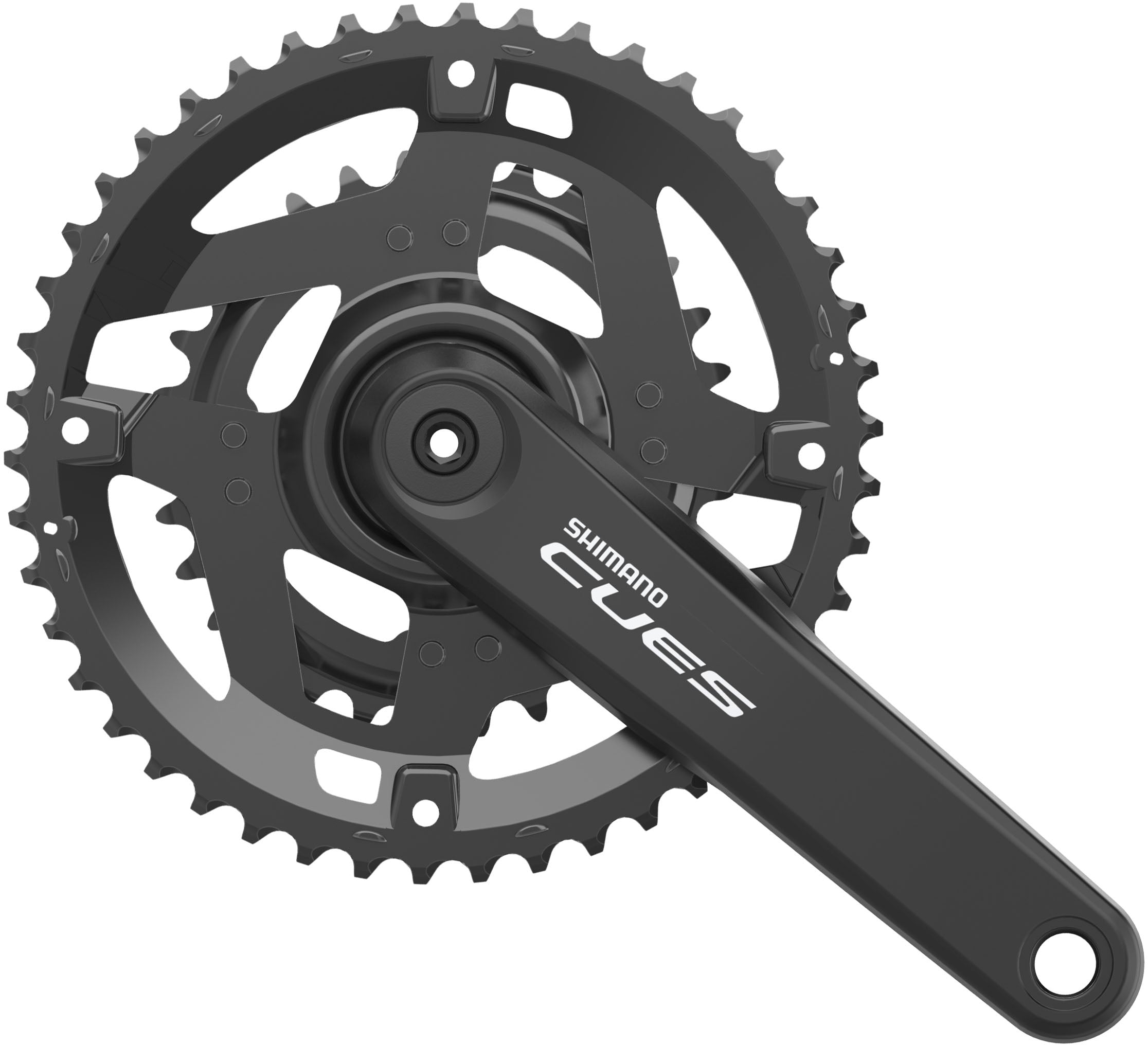 Shimano Cues FC-U4010-2 Kurbelgarnitur 9/10-fach 46-30Z