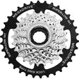 SunRace MFM4S Schraubkranz 7-fach schwarz/silber