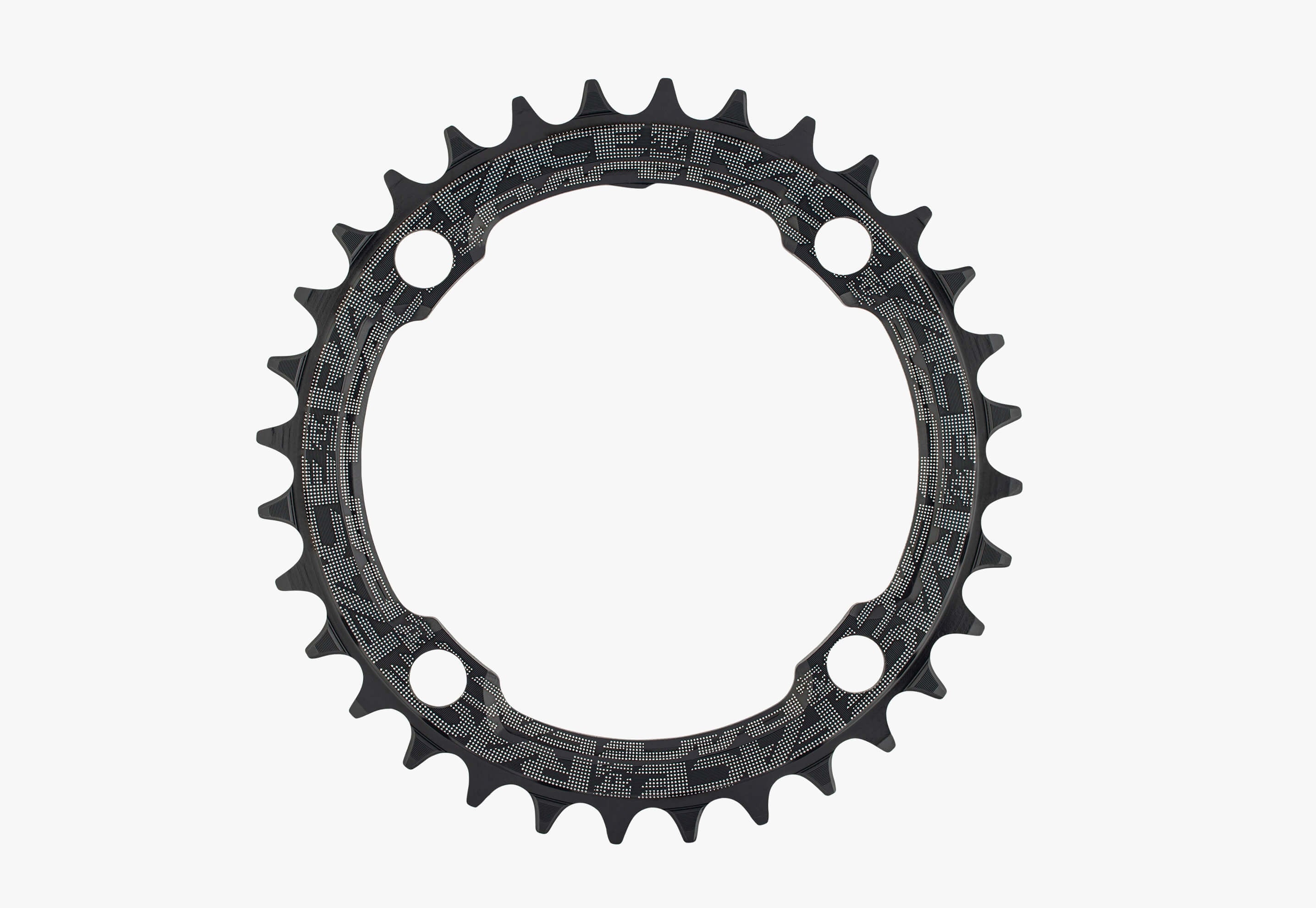 Race Face Narrow Wide Kettenblatt 104BCD 4-Loch 9/10/11/12-fach matteblack