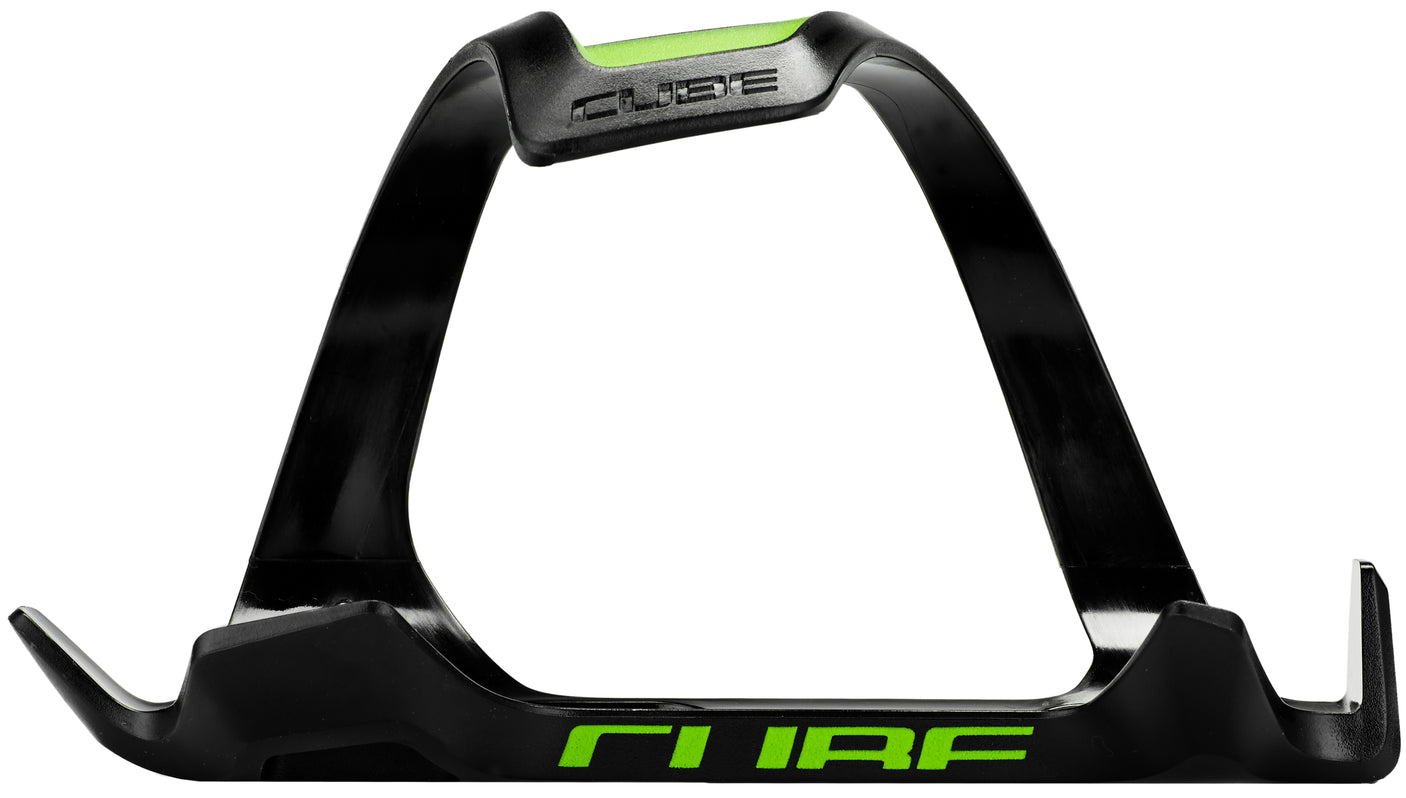 CUBE Flaschenhalter HPP/R Left-Hand Sidecage black´n´green