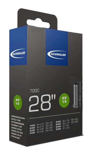 Schwalbe Nr. 15 Schlauch 28" Racing 18/28-622/630