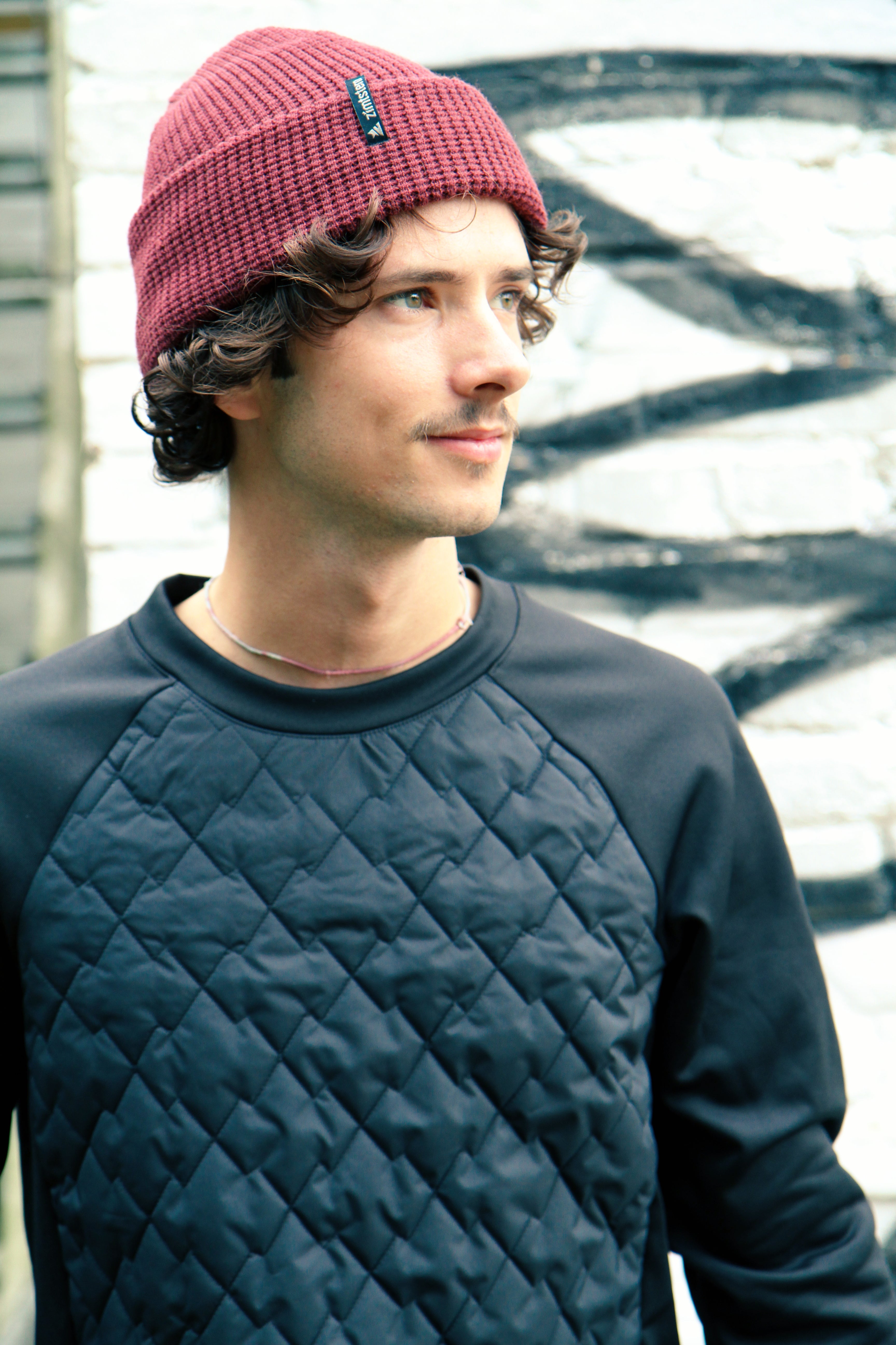 Zimtstern SPINZ Hybrid Sweater Men Black Ink / Pirate Black