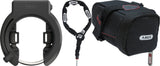 Abus Granit XPlus™ 6950M NR BK AM Rahmenschloss + 6KS/100 Anschlusskette  + ST 5950