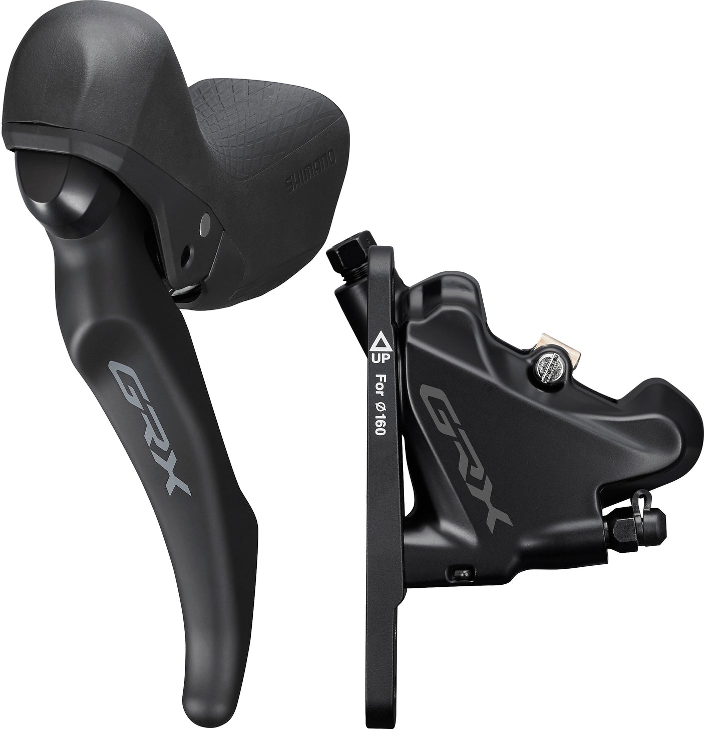 Shimano GRX BL-RX600/BR-RX400 Scheibenbremse Vorderrad schwarz