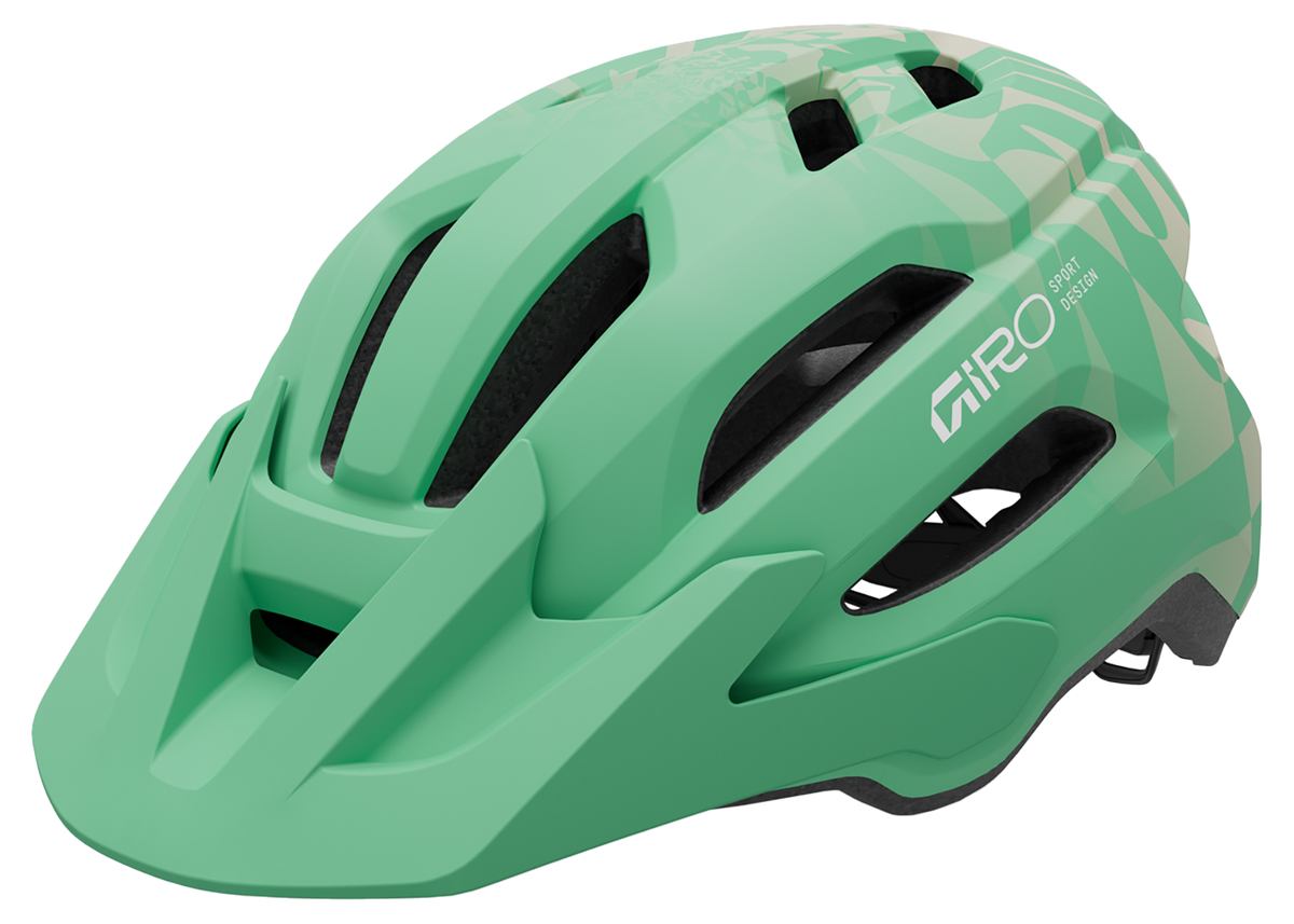 Giro Fixture II Y Jugend-Helm matte green rush