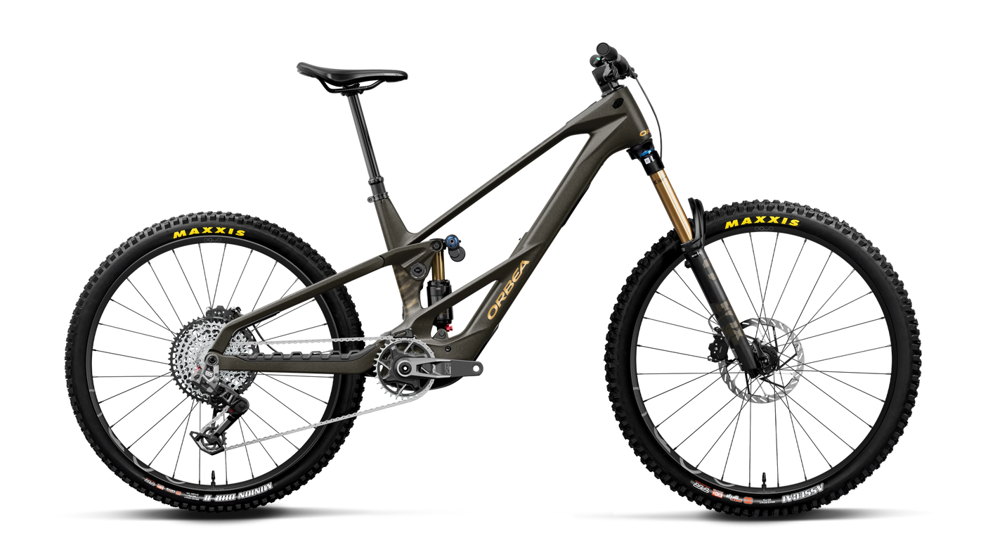 Orbea WILD LT M-TEAM RS MULLET Magic Gold C. View (Matt) - Titan Gold (Gloss) (2027)