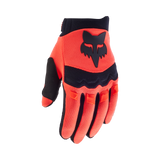 Fox YTH Dirtpaw Glove Fluorescent Orange
