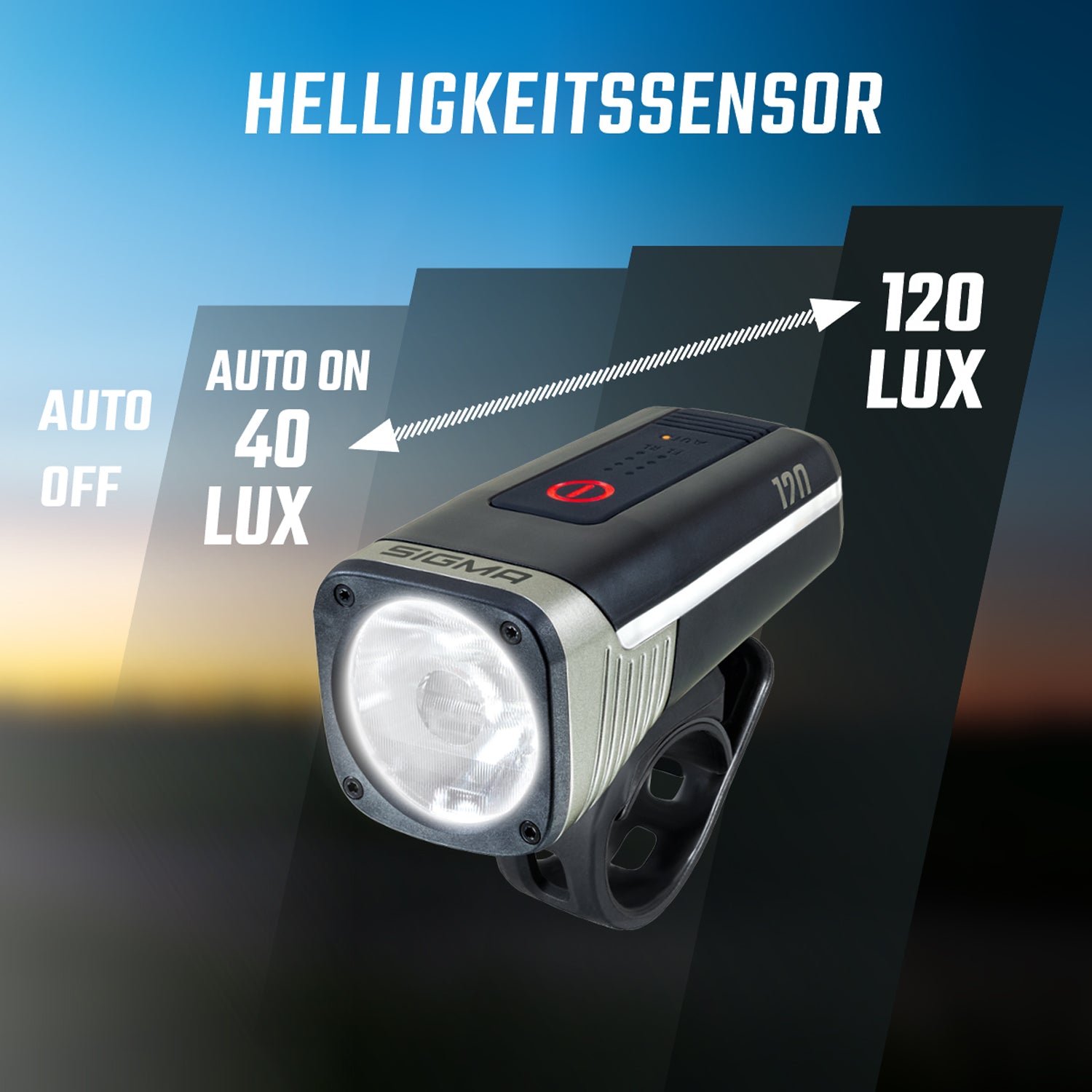 Sigma AURA 120 LINK Frontlicht