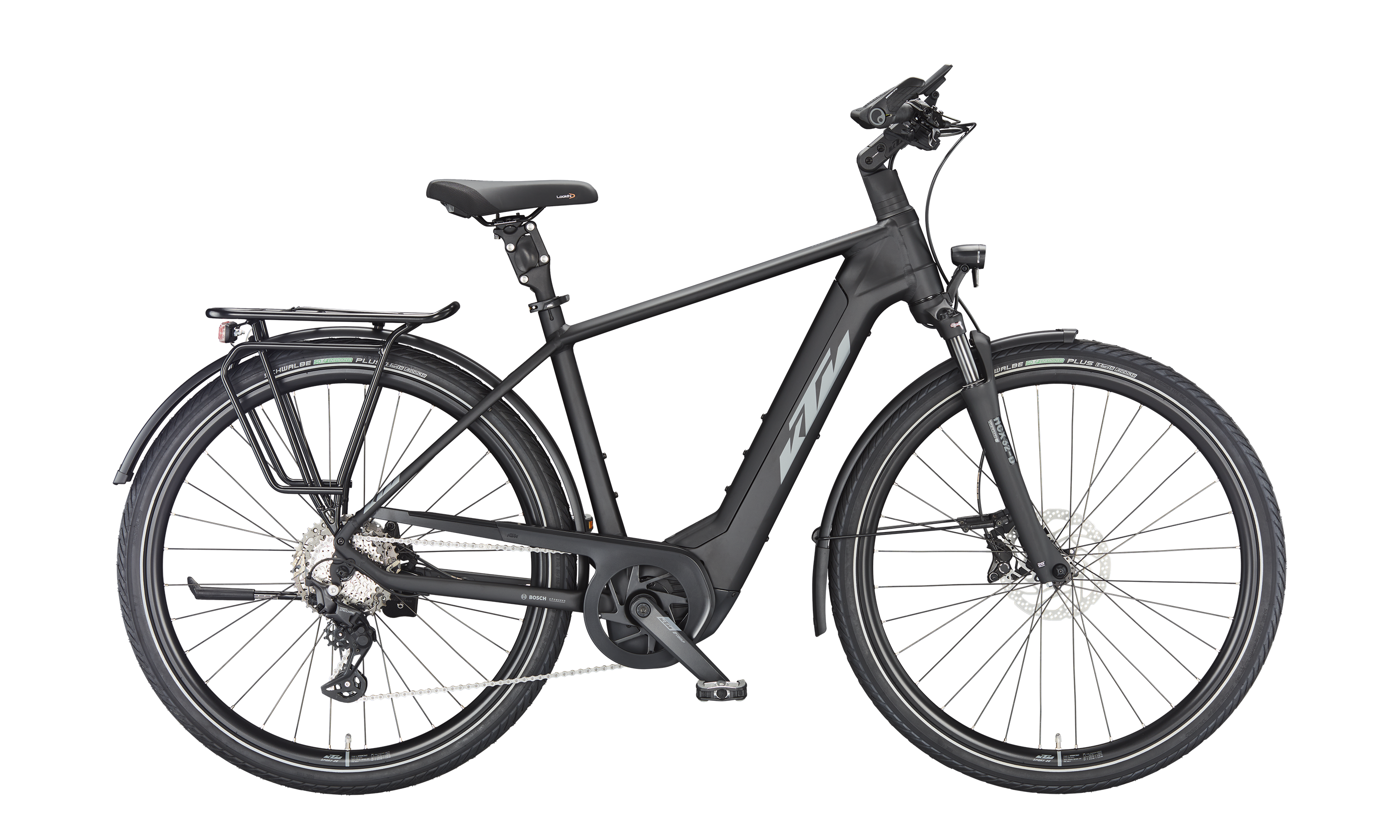 KTM MACINA STYLE 730 Diamant black matt (grey+orange)