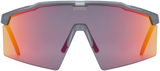 uvex Flowline Radbrille Smoke Mat / Mirror Red