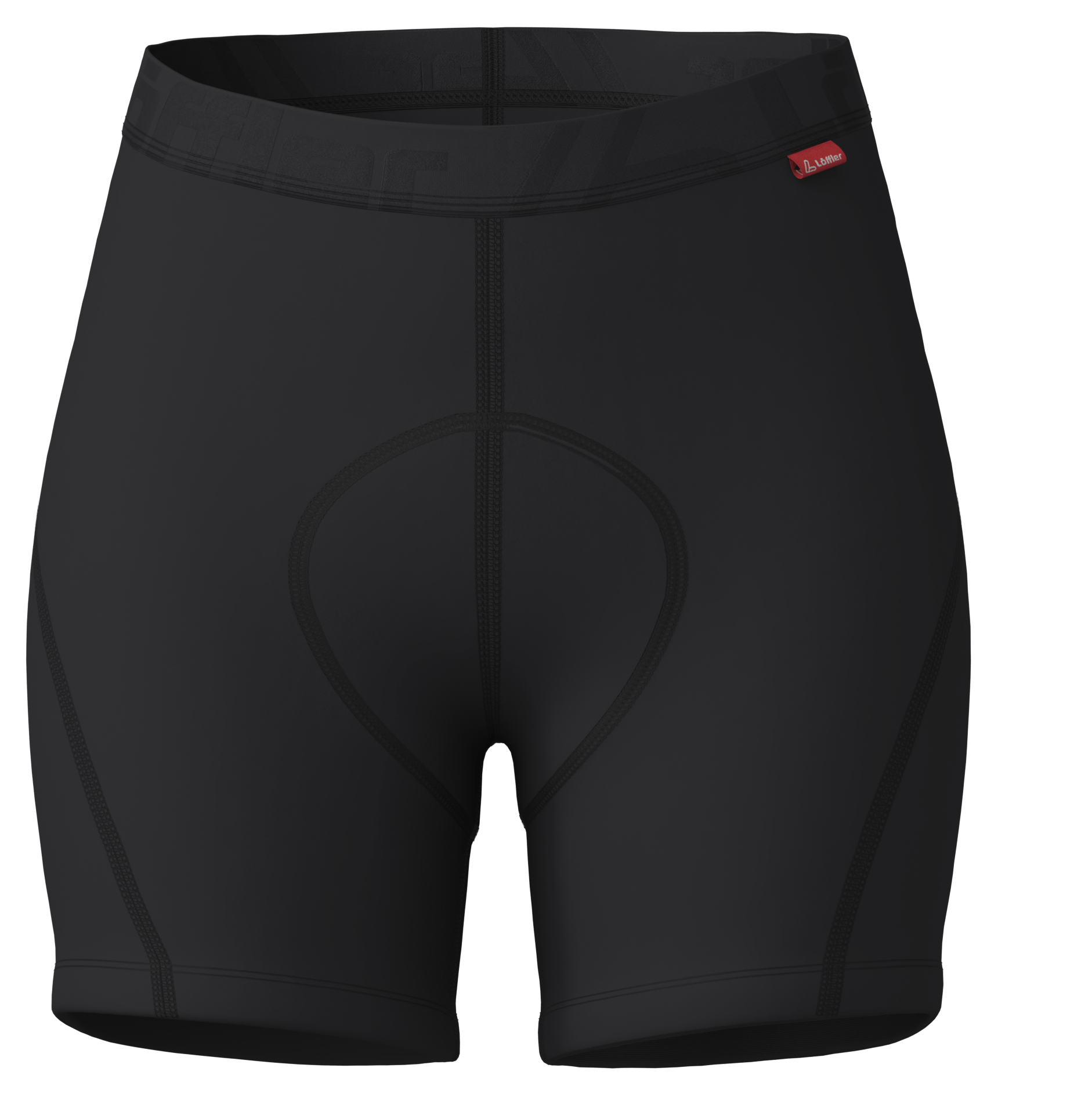 Löffler W Cycling Undershorts Elastic 2.0 Black