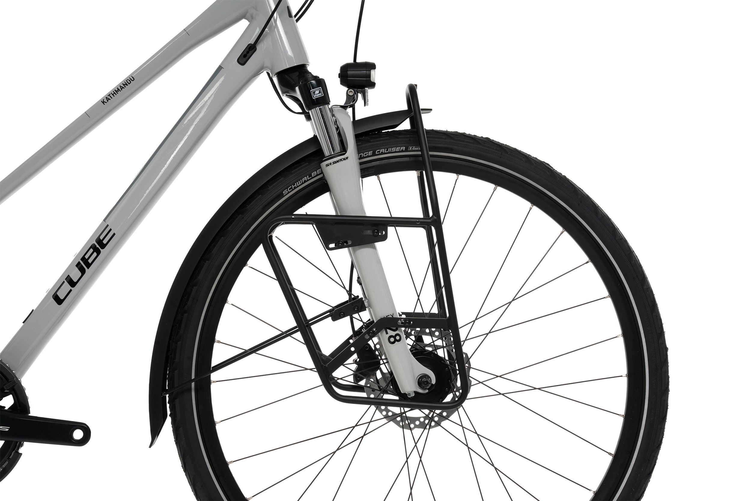 ACID Gepäckträger LOWRIDER Suspension TREKKING black