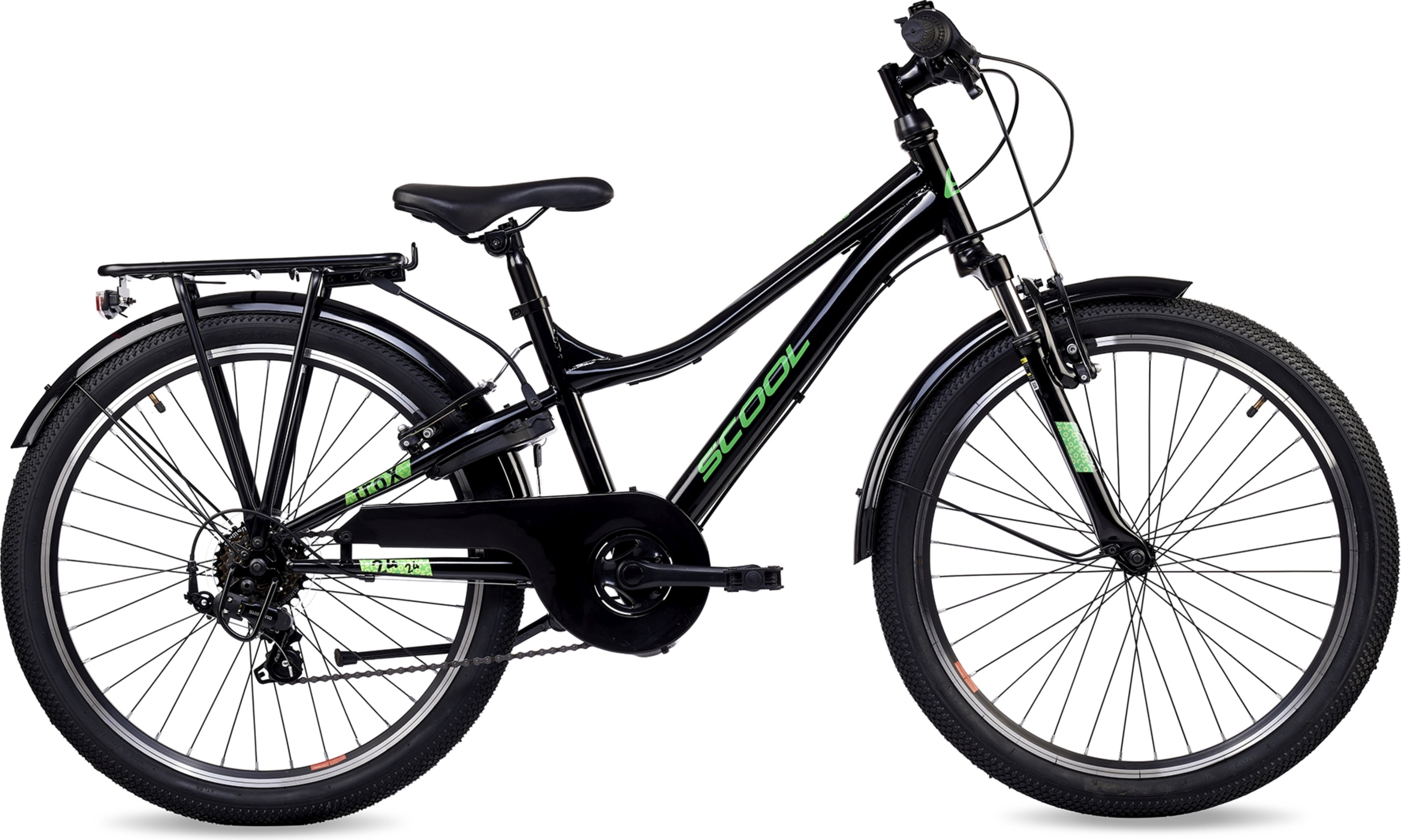 S'COOL troX 24-K6 Black/Neon Green (2026)