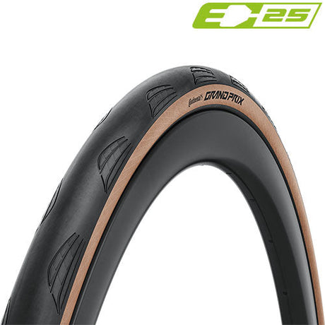 Continental Grand Prix E-25 28" Faltreifen  schwarz / transparent skin