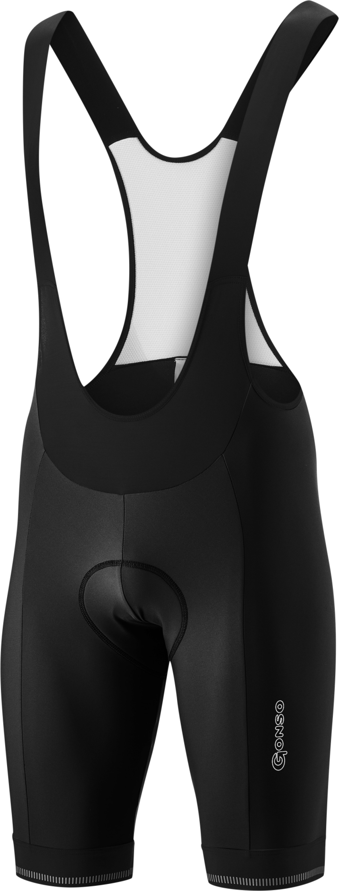 Gonso SITIVO Green M Bib Herren black/bright green