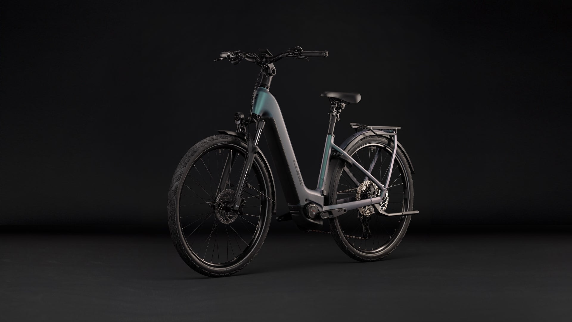 Cube Kathmandu Hybrid Pro 800 Easy Entry smaragdgrey´n´black (2027)
