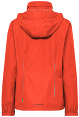 VAUDE Women's Escape Bike Light Jacket glowing red