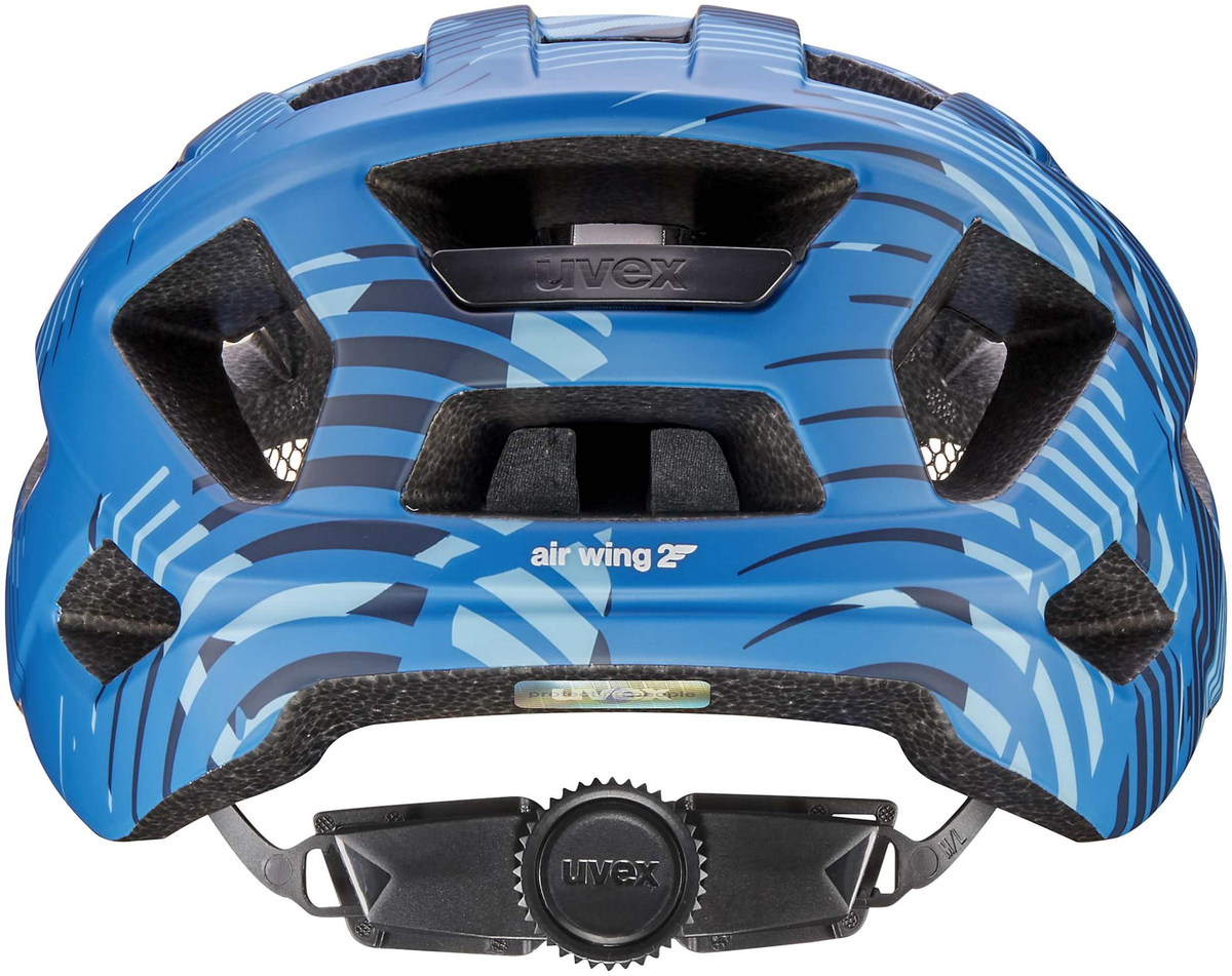 uvex Air Wing 2 Cc Kinderhelm Dusk-Bubble Blue Matt