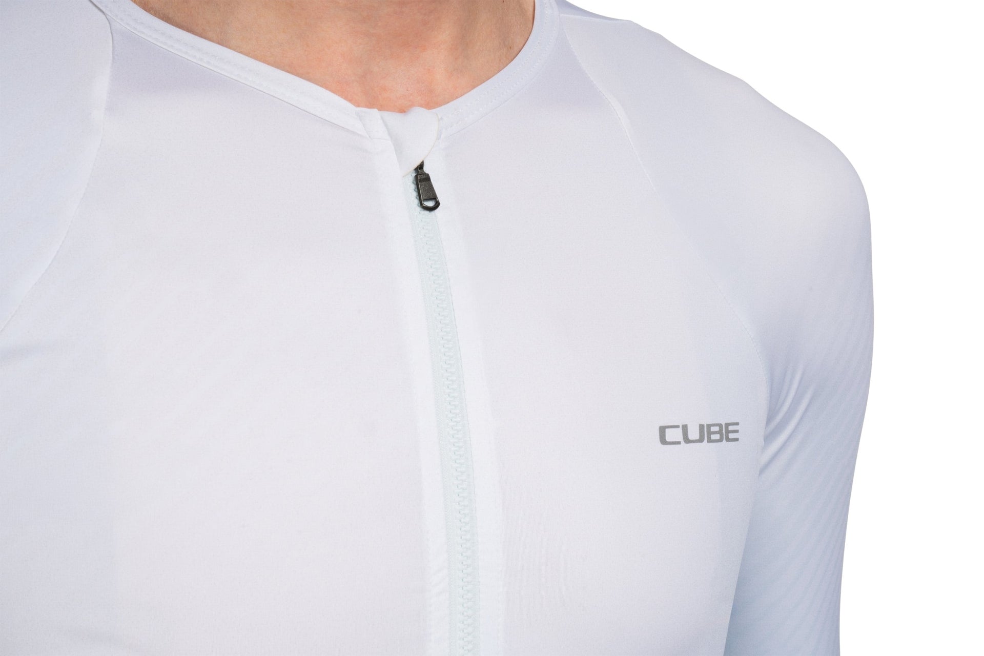 Cube ROAD/XC UV-Schutz Trikot langarm turquoise