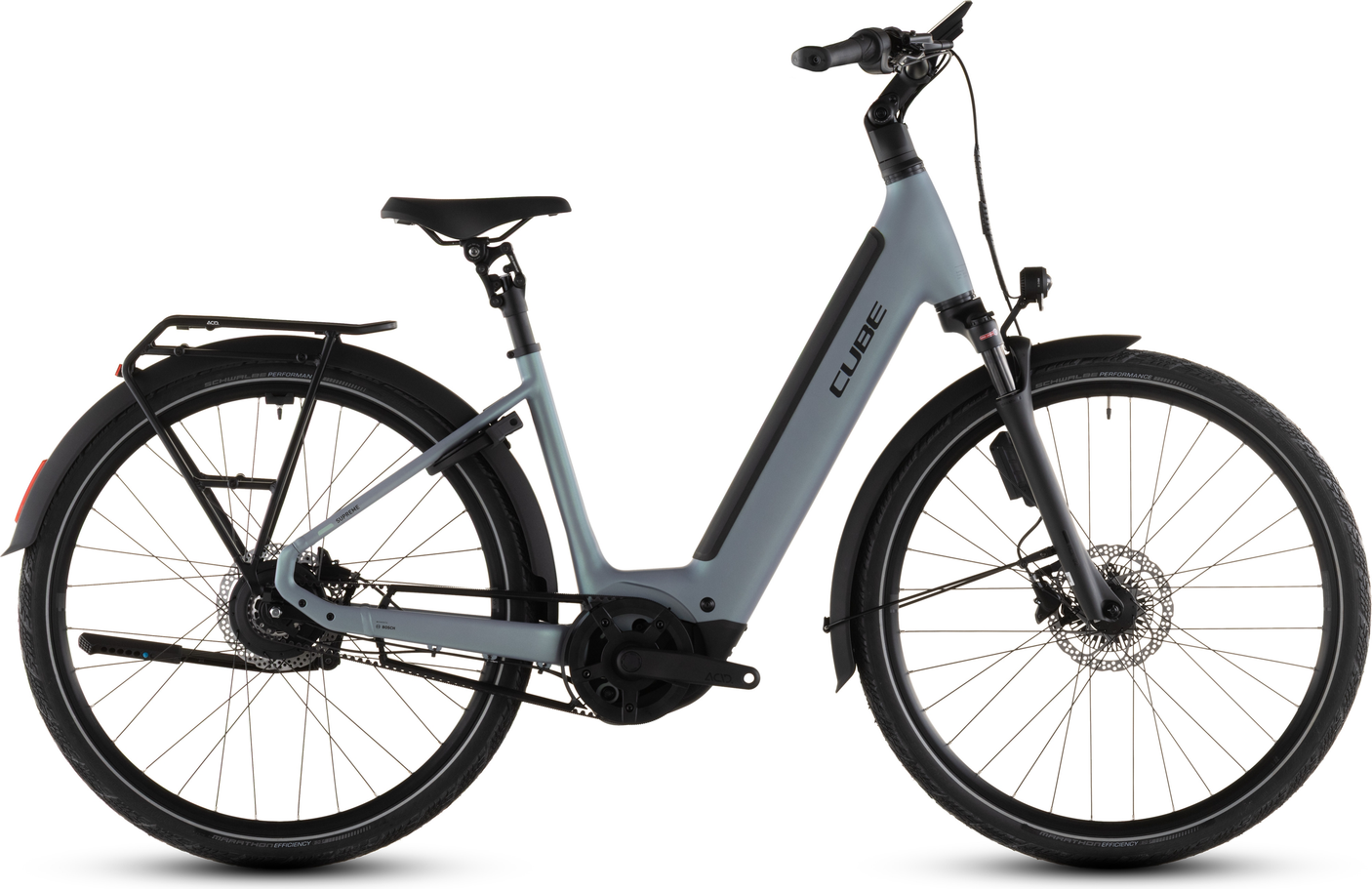 Cube Supreme Hybrid Deluxe SLX 600 Easy Entry seagrey´n´black (2026)