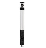 Crankbrothers Klic HP Handpumpe inkl. Rahmenhalter  silver