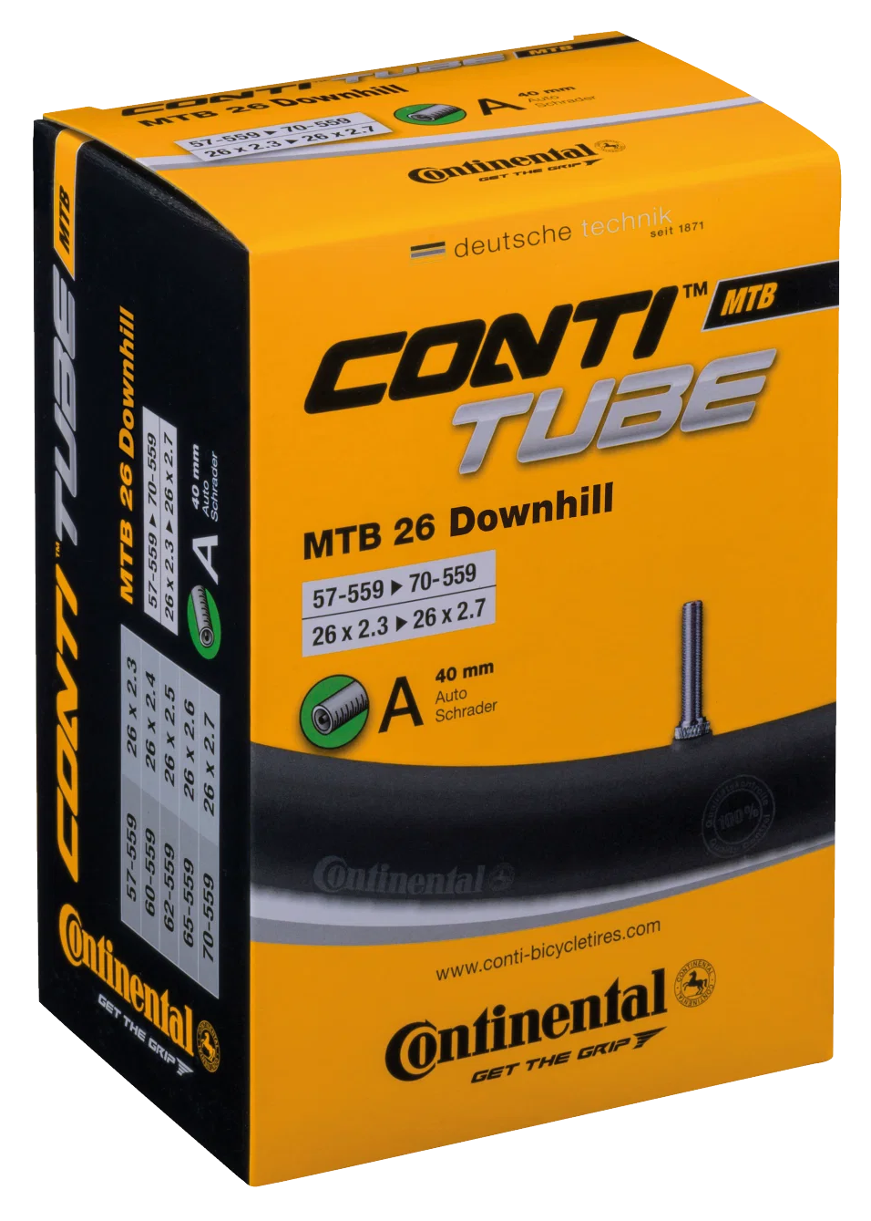 Continental MTB Downhill 26" Schlauch 57/70-559
