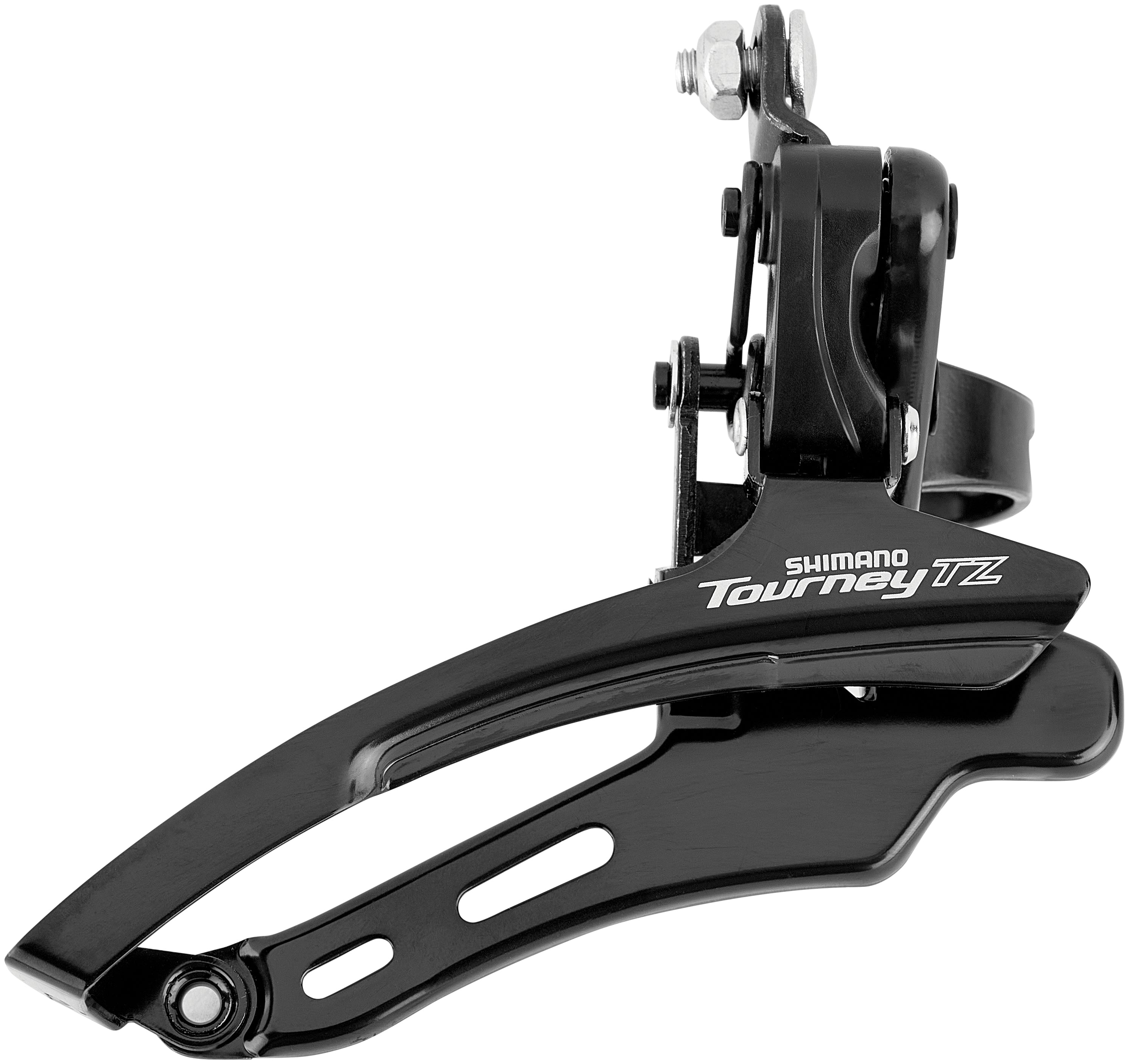 Shimano Tourney TZ FD-TZ510 Umwerfer 3x6/7-fach Down Swing Schelle hoch schwarz