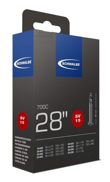 Schwalbe Nr. 15 Schlauch 28" Racing 18/28-622/630