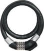 ABUS Steel-O-Flex Raydo Pro 1460/85 Kabelschloss + Halter KF schwarz