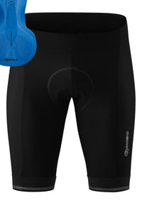 Gonso SITIVO Blue M Shorts | Herren Fahrradhose kurz | black/skydiver – aktuelle Variante