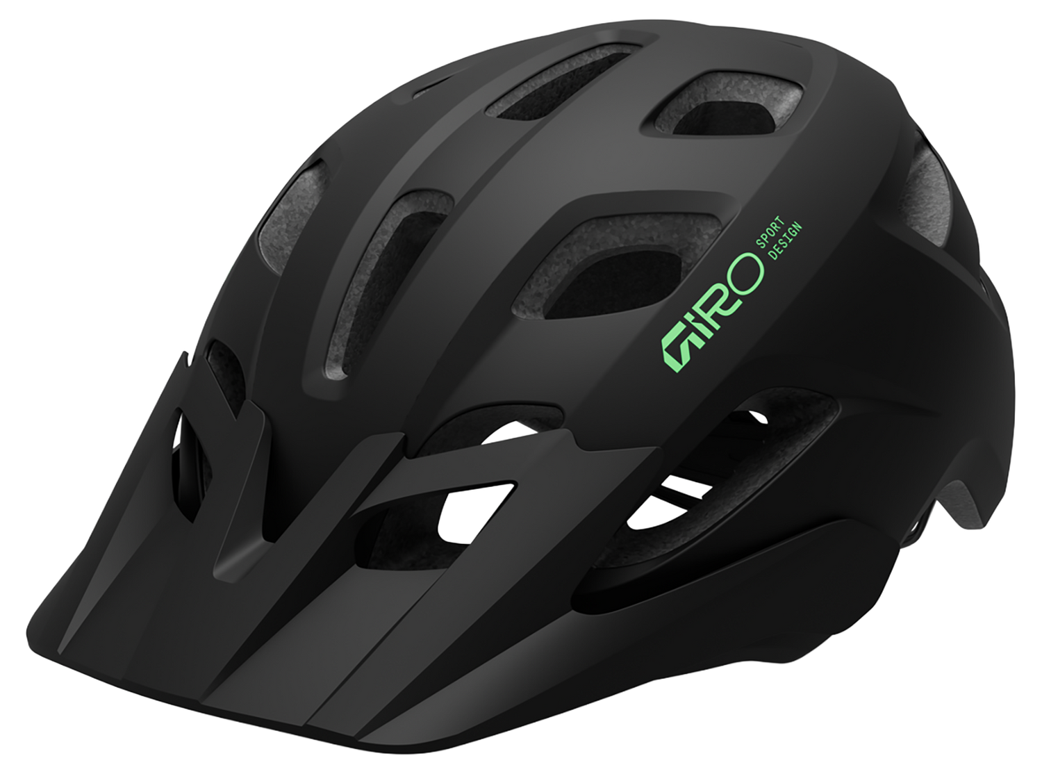 Giro Tremor Child Kinder-Helm matte black/green