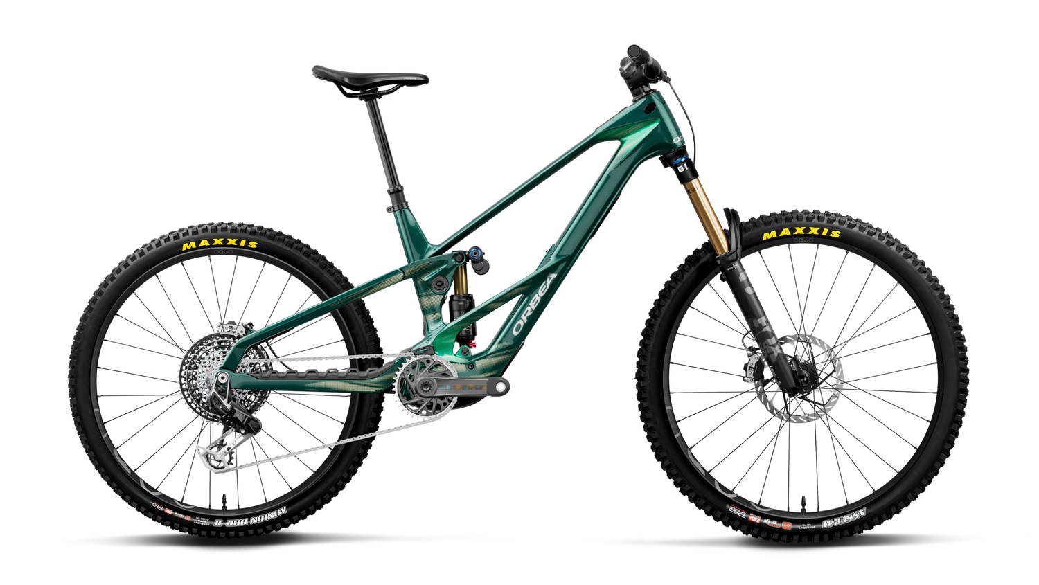 Orbea WILD LT M-LTD RS MULLET Escape Green C. View - Mintalized (Gloss) (2027)