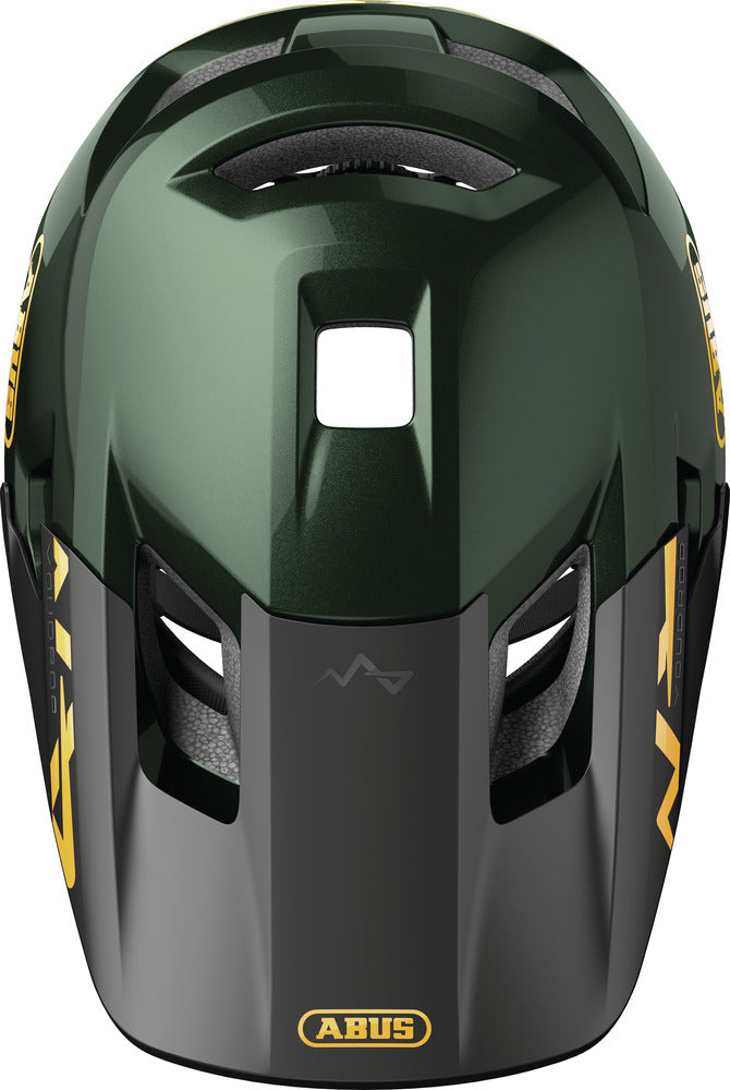 ABUS Youdrop Helm Kids moss grün